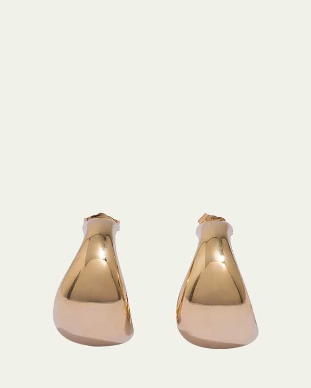 Liquid Gold Hoop Earrings